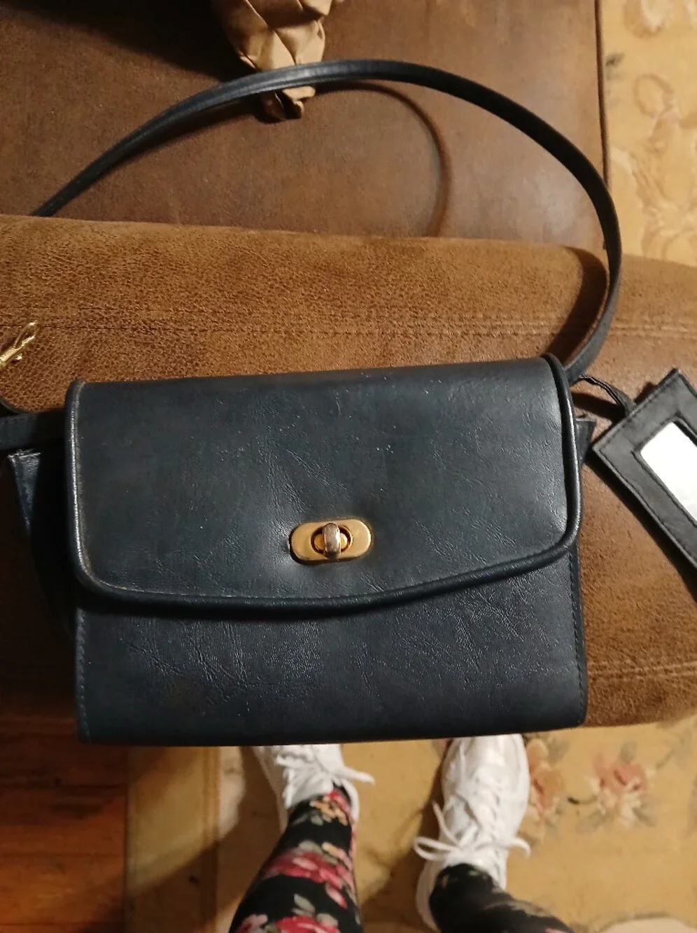 Black Crossbody Shoulder Bag